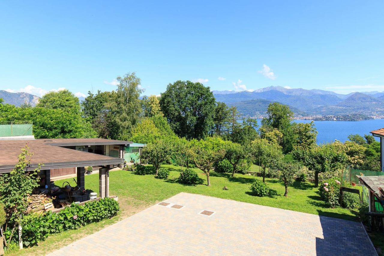 Casa Lilla - Lakeview Large Apartments With Garden Above Stresa Kültér fotó