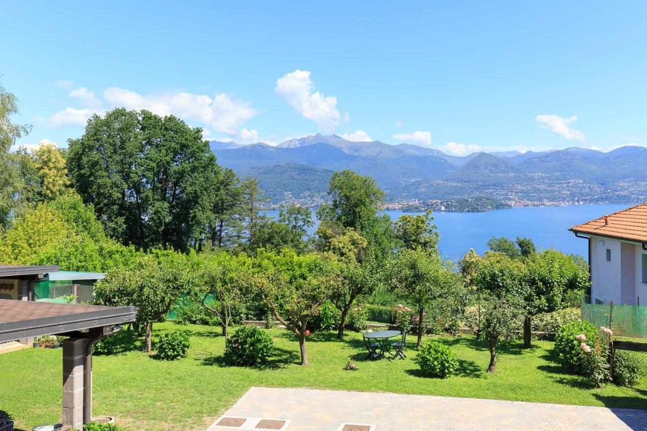Casa Lilla - Lakeview Large Apartments With Garden Above Stresa Kültér fotó