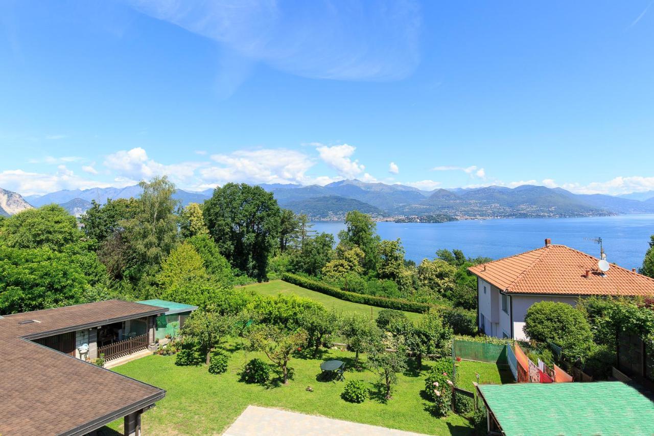Casa Lilla - Lakeview Large Apartments With Garden Above Stresa Kültér fotó