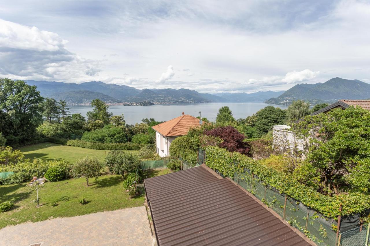 Casa Lilla - Lakeview Large Apartments With Garden Above Stresa Kültér fotó